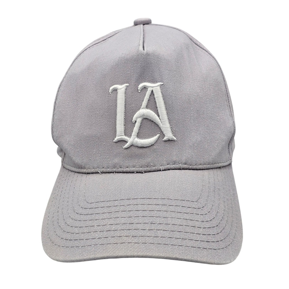 YoungLA LA Logo Snapback Hat Lavender Purple Embroidered YLA Gym Fitness Cap